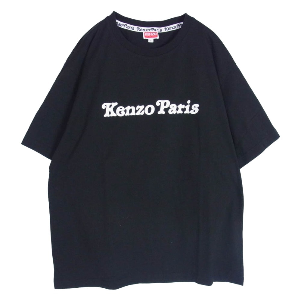 KENZO ケンゾー Ｔシャツ FF58TS4814SG VERDY MARKET ロゴプリント 半袖 Tシャツ カットソー ブラック系 L【中古】