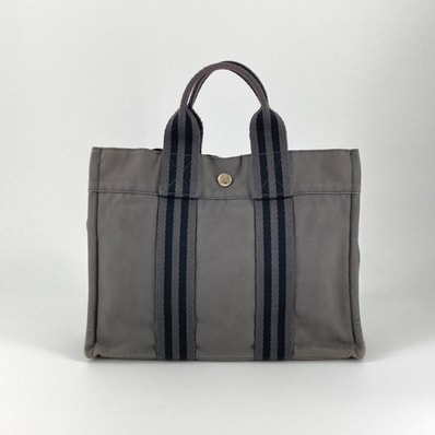 HERMES(エルメス) フールトゥ PM ハンドバッグ グレー