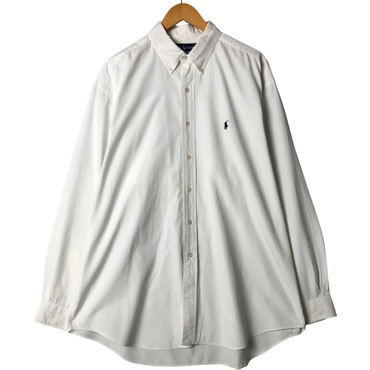 古着 ラルフローレン Ralph Lauren BLAKE 長袖 ボタンダウンシャツ メンズXL相当/eaa585487