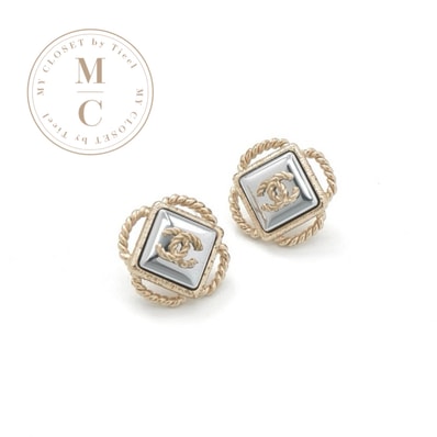 シャネル CHANEL ピアス イヤリング ゴールド シルバー ココマーク