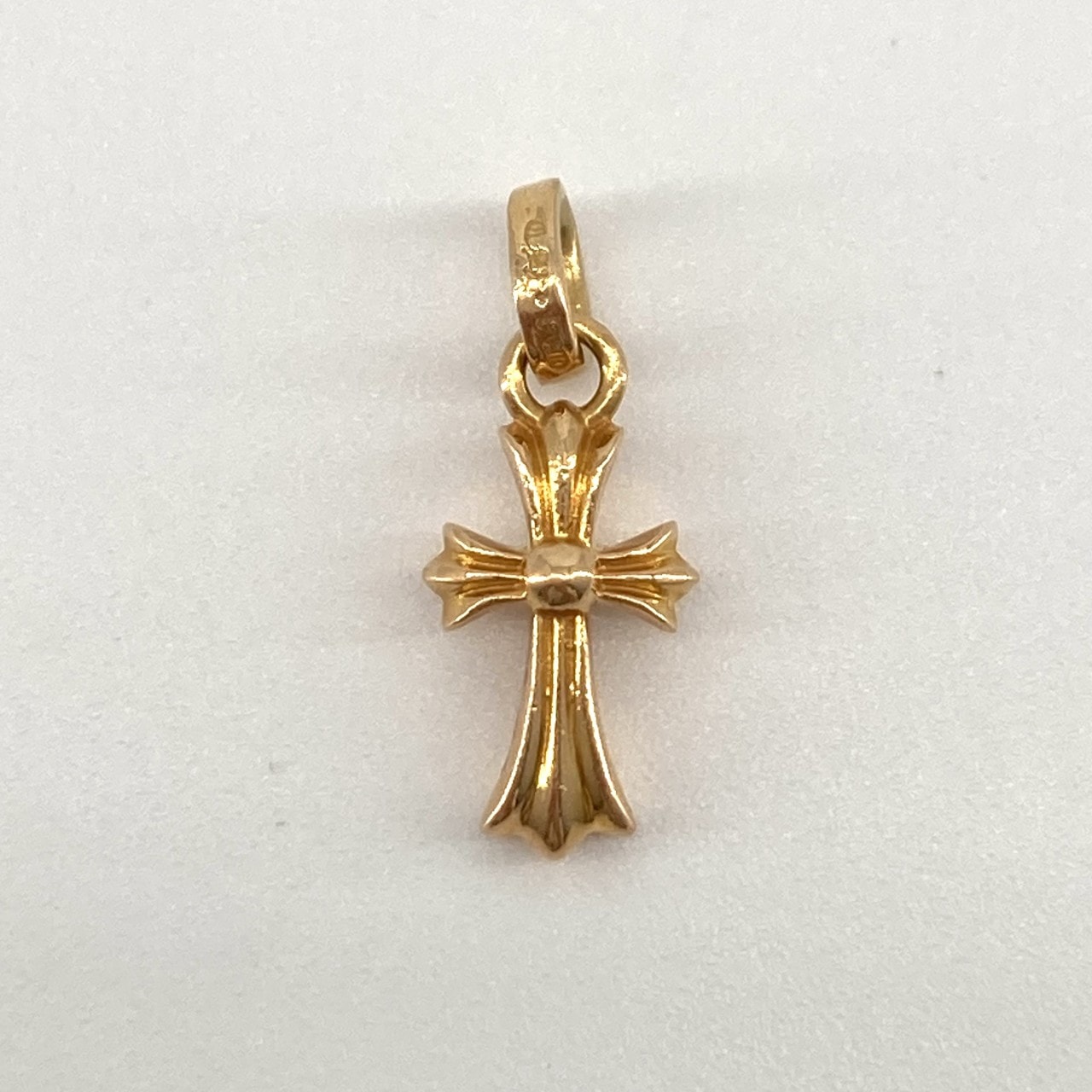 CHROME HEARTS(クロムハーツ) 22K CRS BBYFAT 22Kベイビーファット チャーム ゴールドネックレストップ チャーム 3.58g イエローゴールド