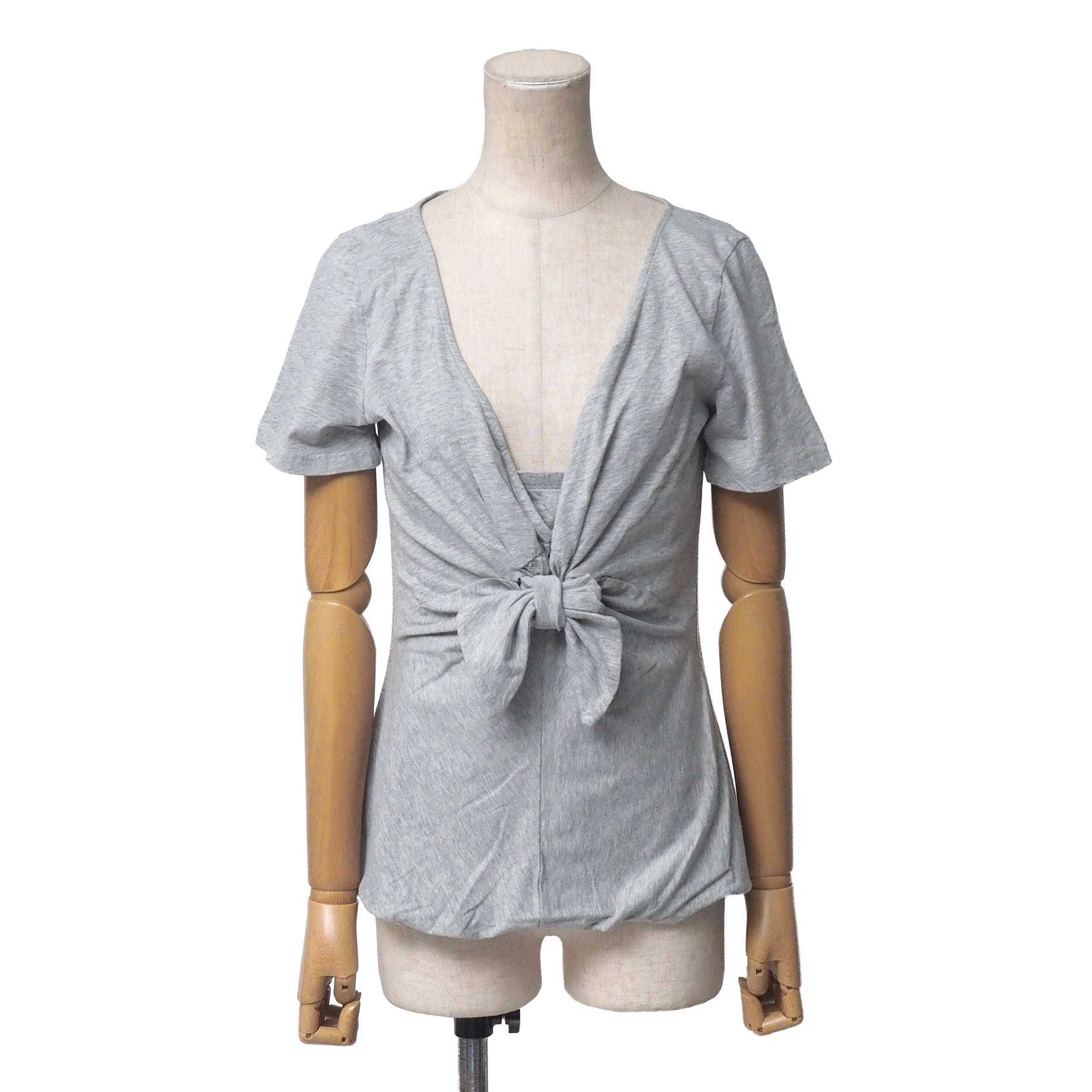 ■未使用品■Weekend Max Mara ウィークエンド マックスマーラ カットソー サイズL レイヤード 半袖 Tシャツ 20260407/RA8871