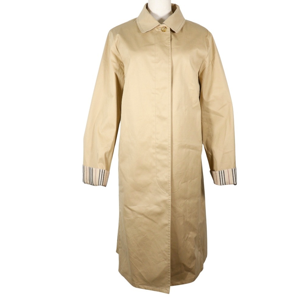 バーバリー ストライプ FDC32-202-40 レディースステンカラーコート