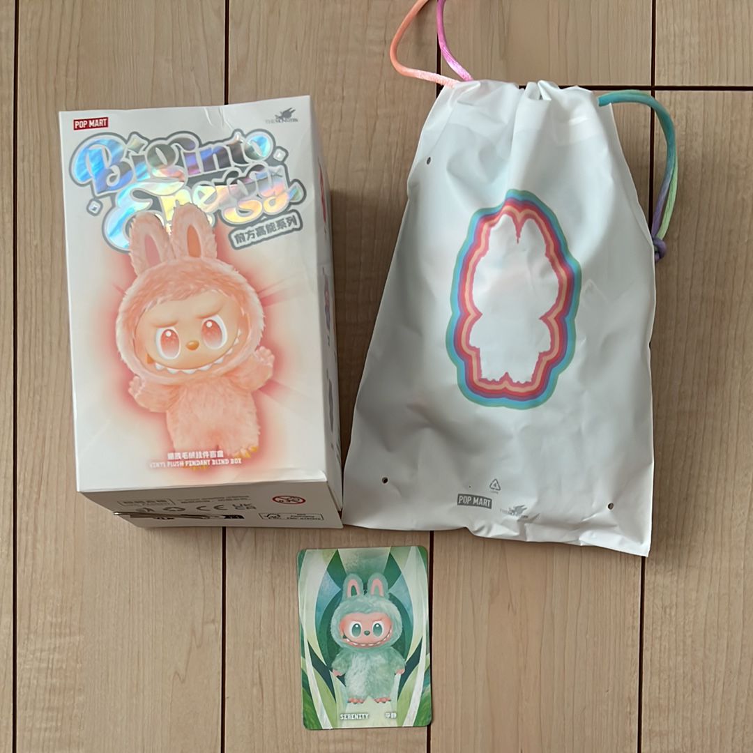 POP MART THE MONSTERS (LABUBU) Big into Energy Series Plush Pendant SERENITY