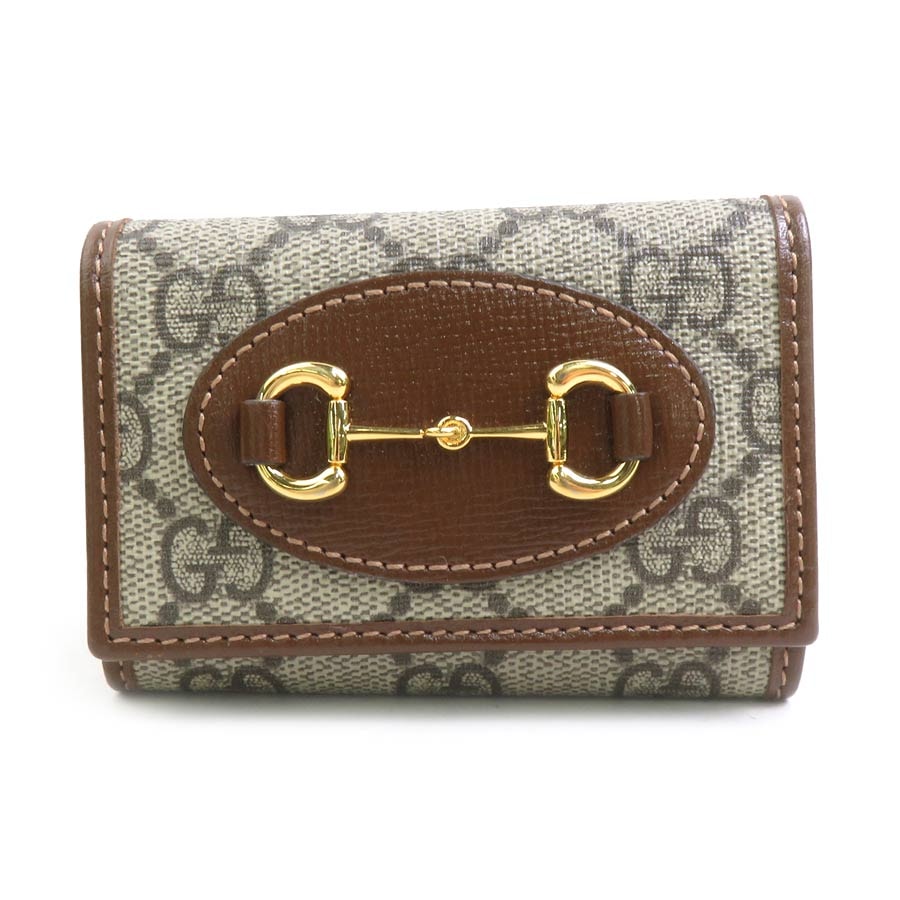 C (やや傷や汚れあり)】グッチ GUCCI キーケース ホースビット GG