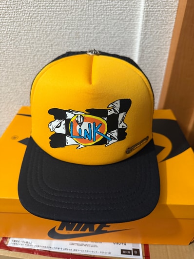Chrome Hearts Matty Boy Sex Records Link Trucker Hat "Black"