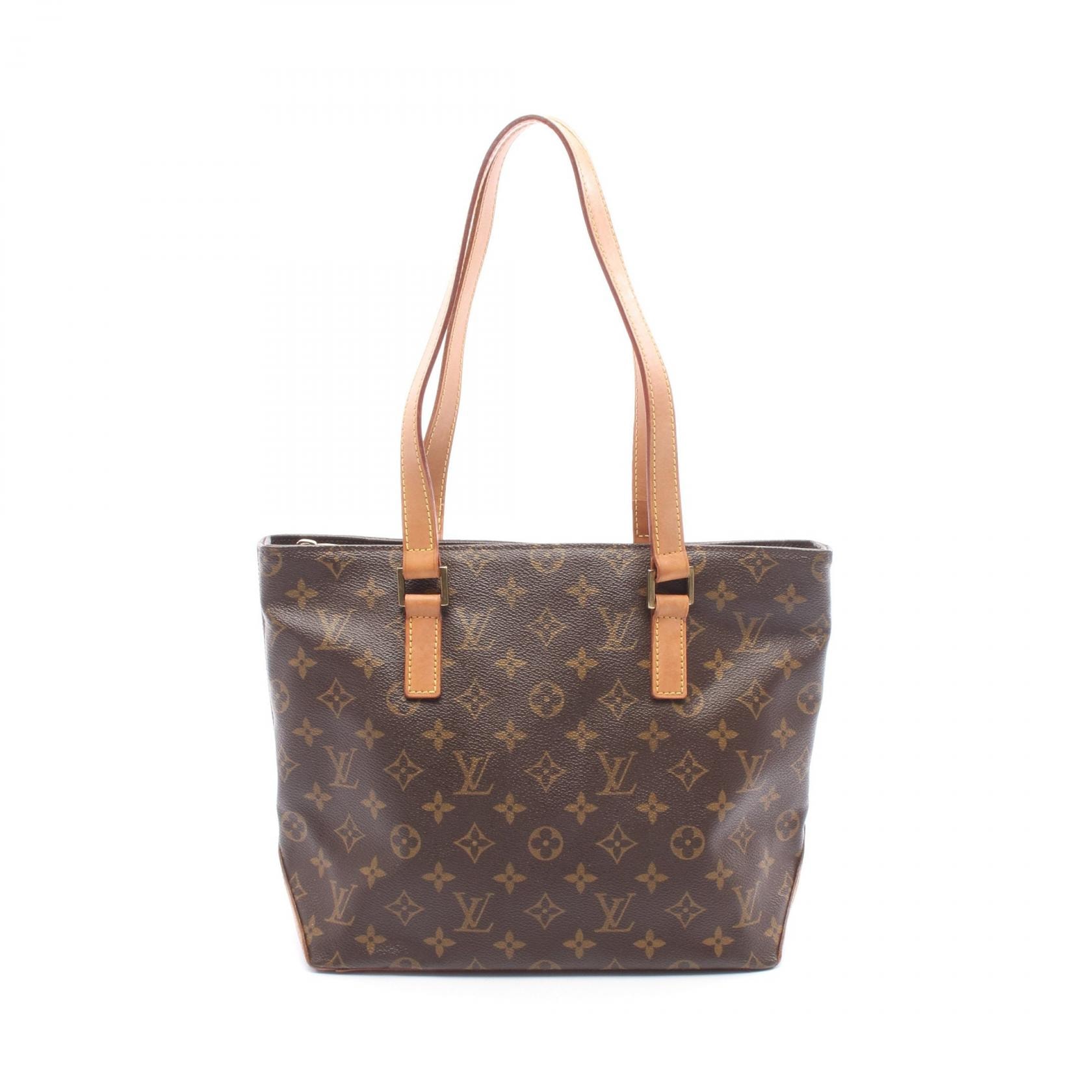 ルイ・ヴィトン LOUIS VUITTON カバピアノ ショルダーバッグ バッグ PVCコーティングキャンバス レザー モノグラム レディース ブラウン系 M51148 【中古】