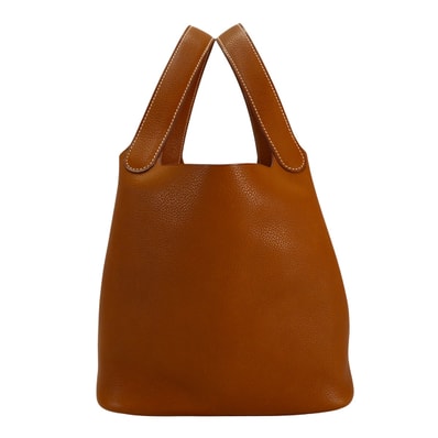 【恵比寿明治通り店】HERMES エルメス ハンドバッグ ピコタンロック 22 MM フォーヴ バレニア シルバー金具 Z刻印 新品同様【中古】