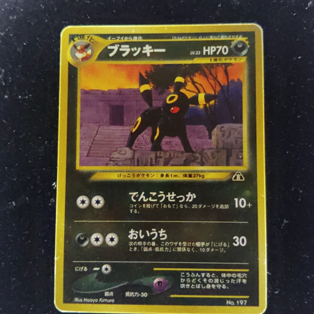 ポケモンカード ブラッキー 旧裏 [neo2 No.197]その他まとめ売り ブラッキープレミアムファイル2: 旧裏[neoP2 No.197](プレミアム