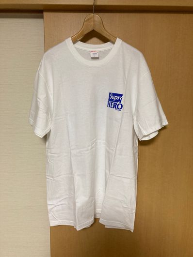 Supreme / ANTIHERO Dog Tee "White"