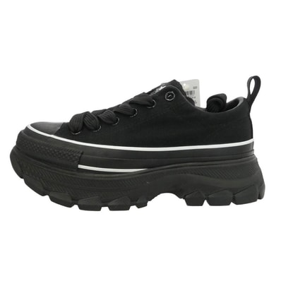 CONVERSE コンバース 1SE908 ALL STAR TREKWAVE AP OX オール スター トレックウエーブ AP オックス ローカット スニーカー ブラック系 ホワイト系 24cm【極上美品】【中古】
