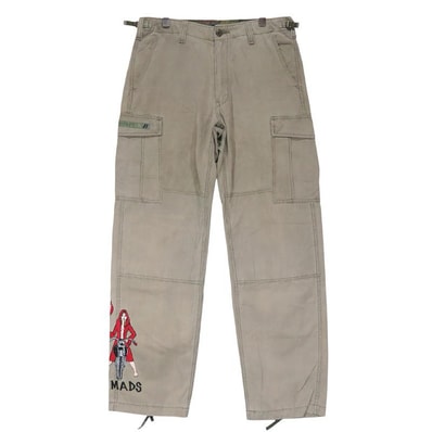 WTAPS ダブルタップス 09SS JUNGLE STOCK/TROUSERS,FATIGUE,CTN,RIPSTOP 2009/1ST ジャングル ストック トラウザーズ オリーブドラブ 6ポケ カーゴ パンツ ボトムス サイズM