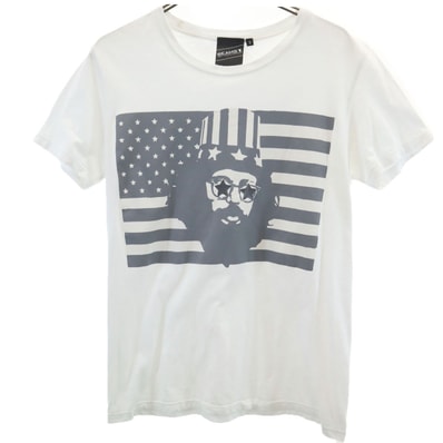 BEAMS T ビームスティー アレンギンズバーグ 半袖 Tシャツ S ホワイト
