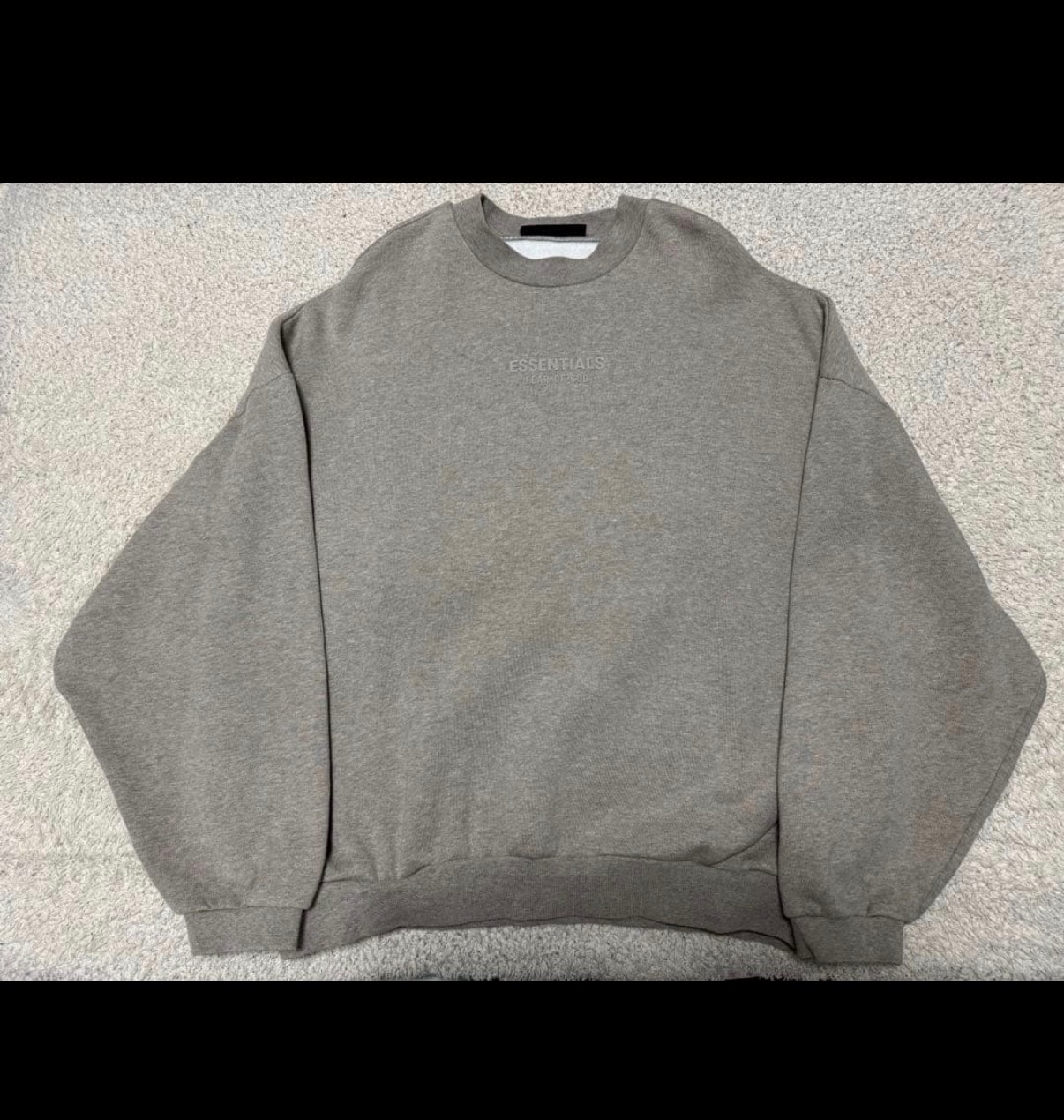 FEAR OF GOD ESSENTIALS Crewneck "Core Heather"