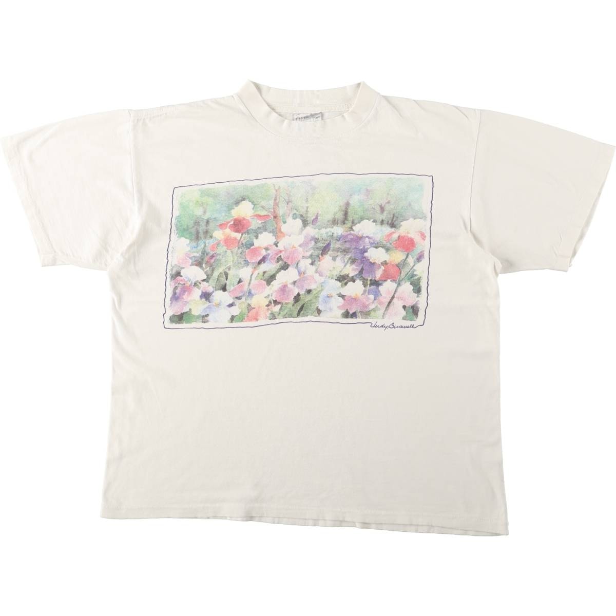 古着 90年代 オニータ ONEITA POWER-T アートTシャツ USA製 メンズL相当 ヴィンテージ/eaa667886