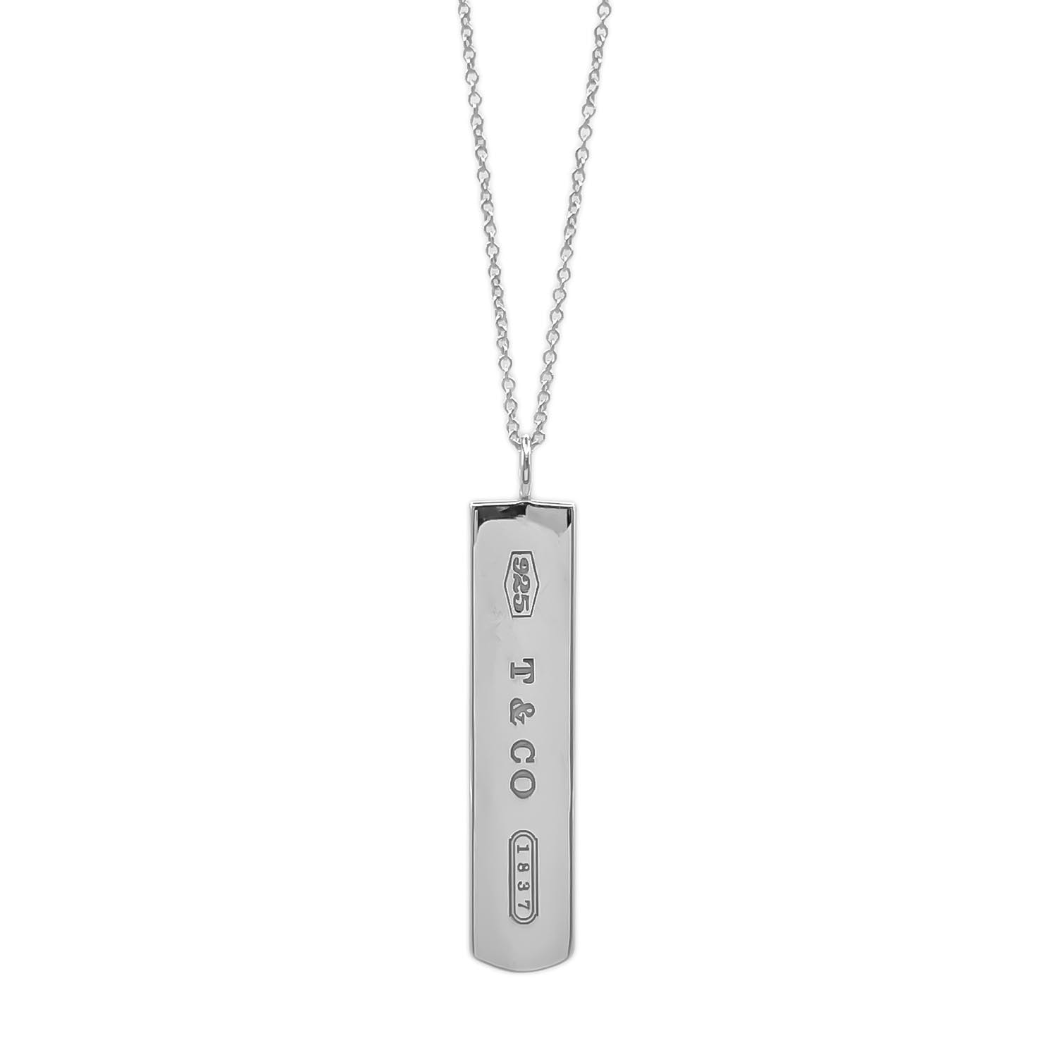 TIFFANY&Co. ティファニー ナローバー ネックレス
ペンダント SV925 シルバー 新品仕上済 ユニセックス
【中古】