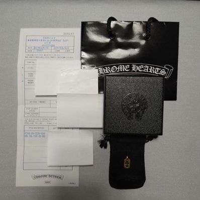 クロムハーツ 22K ドッグタグ タイニー カットアウト クロス