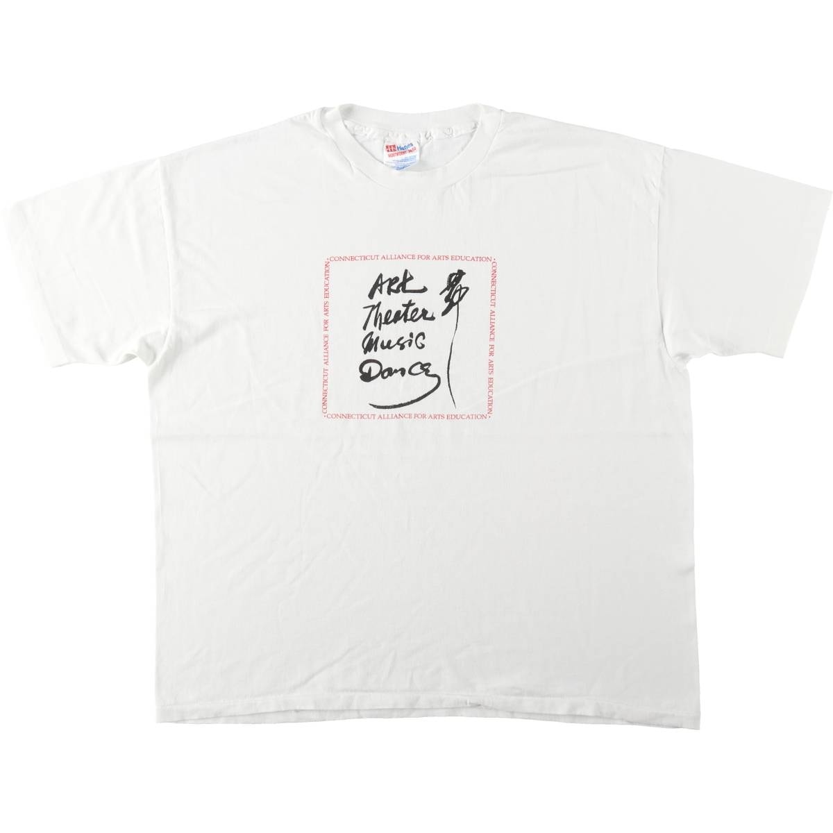 古着 90年代 ヘインズ Hanes HEAVYWEIGHT 50/50 プリントTシャツ USA製 メンズXL相当 ヴィンテージ/eaa636804