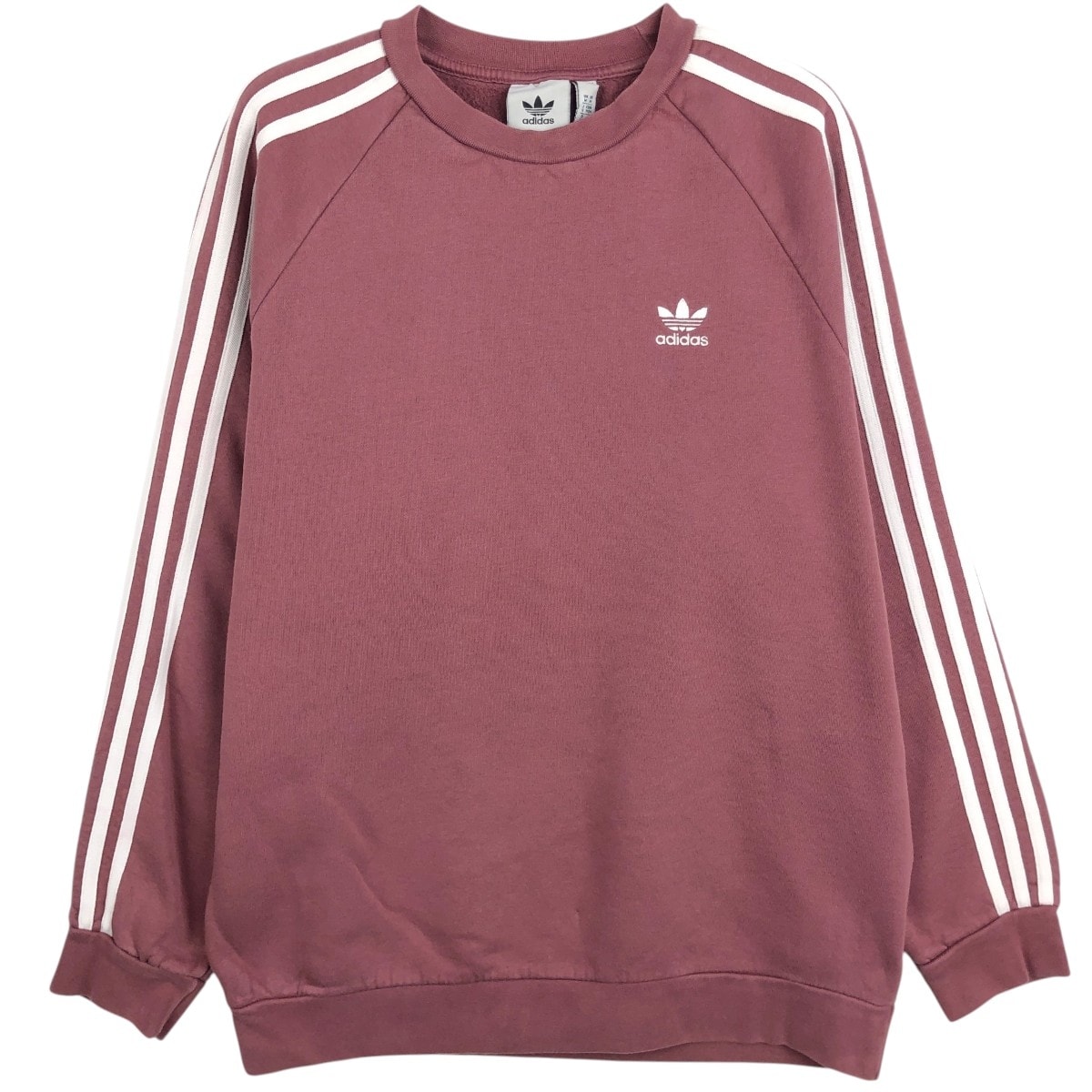 古着 アディダス adidas ロゴスウェットシャツ トレーナー メンズM相当/eaa670423