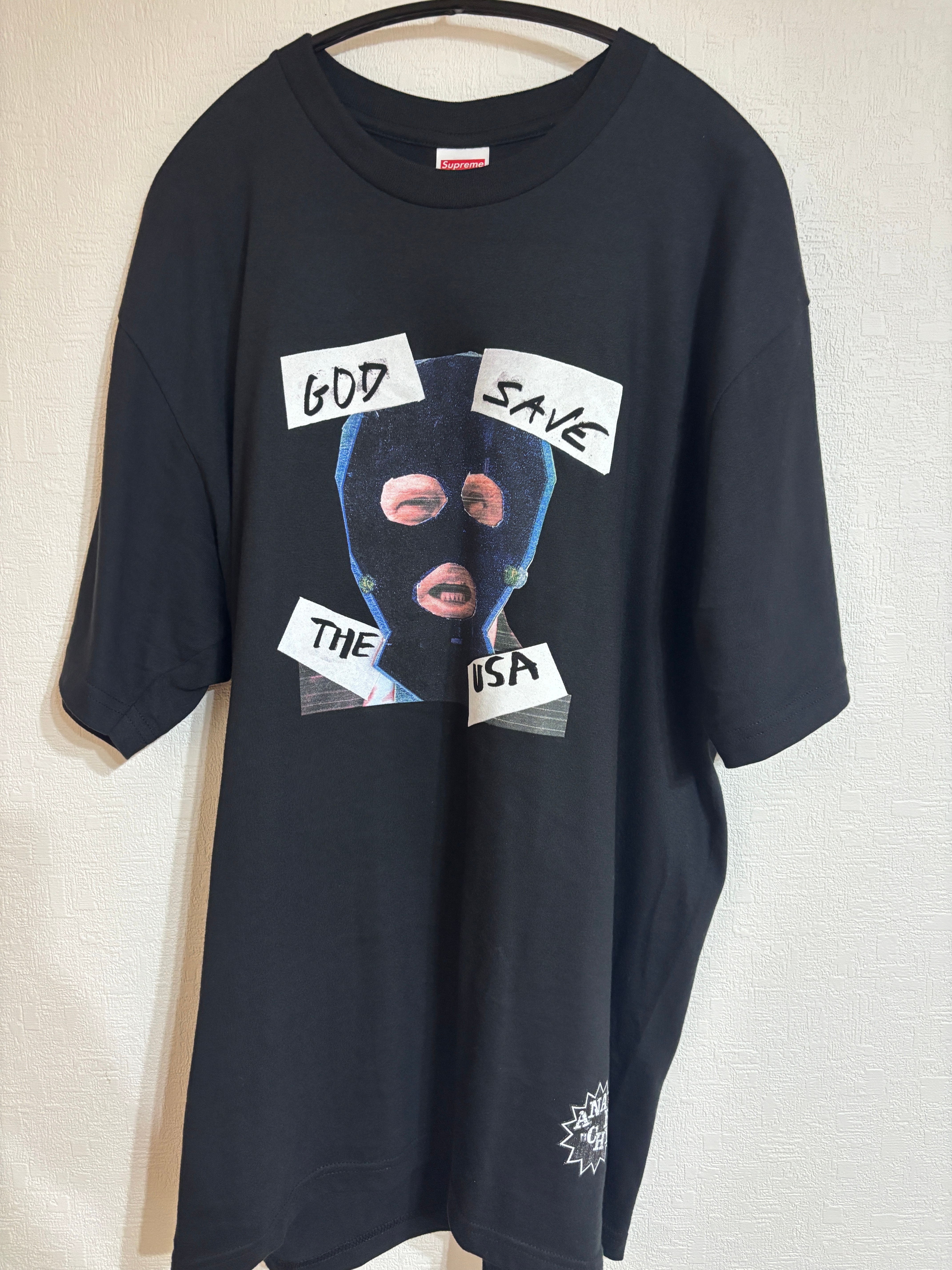 Supreme God Save Us Tee "Black"