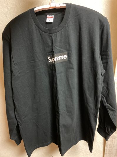 Supreme Box Logo L/S Tee "Black"