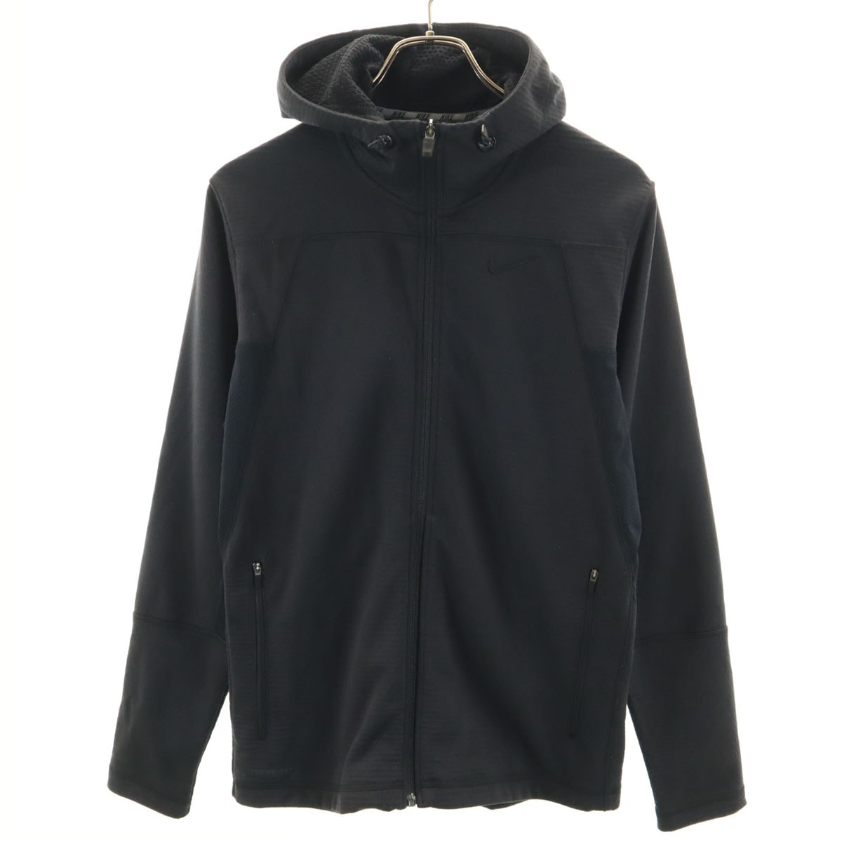 NIKE ナイキ 長袖 ジップパーカー M ブラック