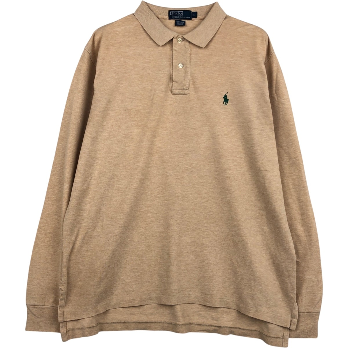 古着 ラルフローレン Ralph Lauren POLO by Ralph Lauren 長袖 ポロシャツ メンズL相当/eaa618981