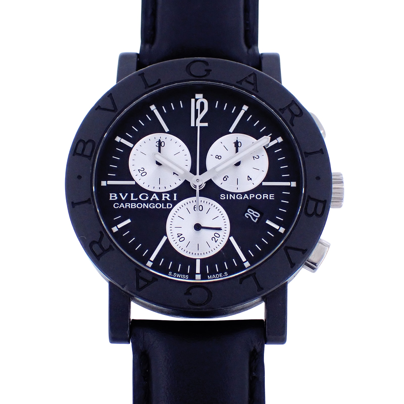 C (やや傷や汚れあり)】999本限定 BVLGARI ブルガリ カーボンゴールド