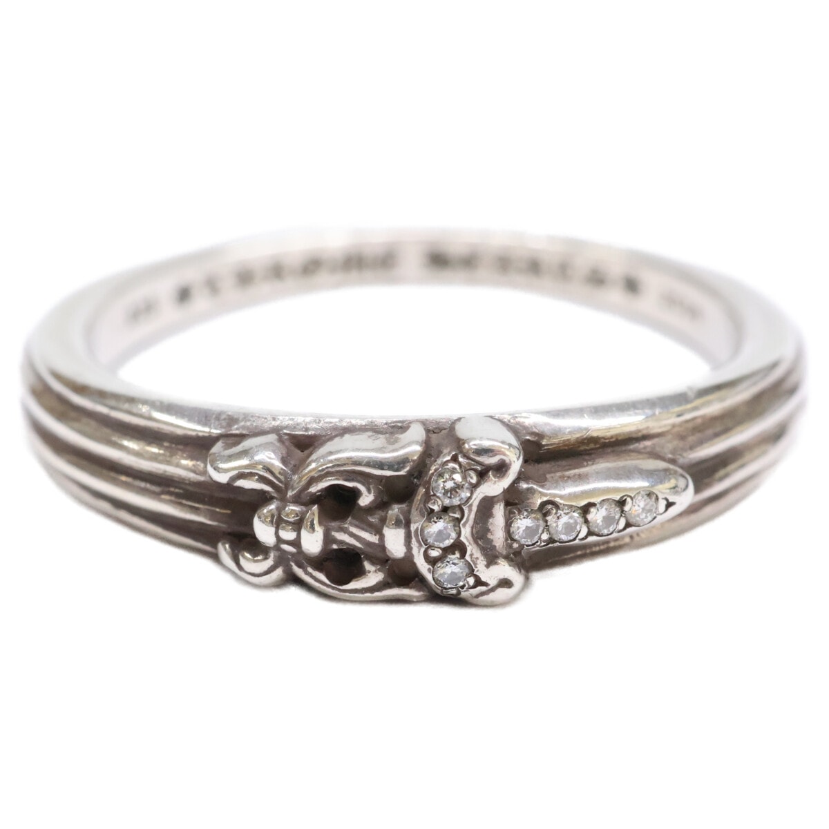 クロムハーツ 925 ベイビークラシックダガ－ パヴェダイヤモンド 7P