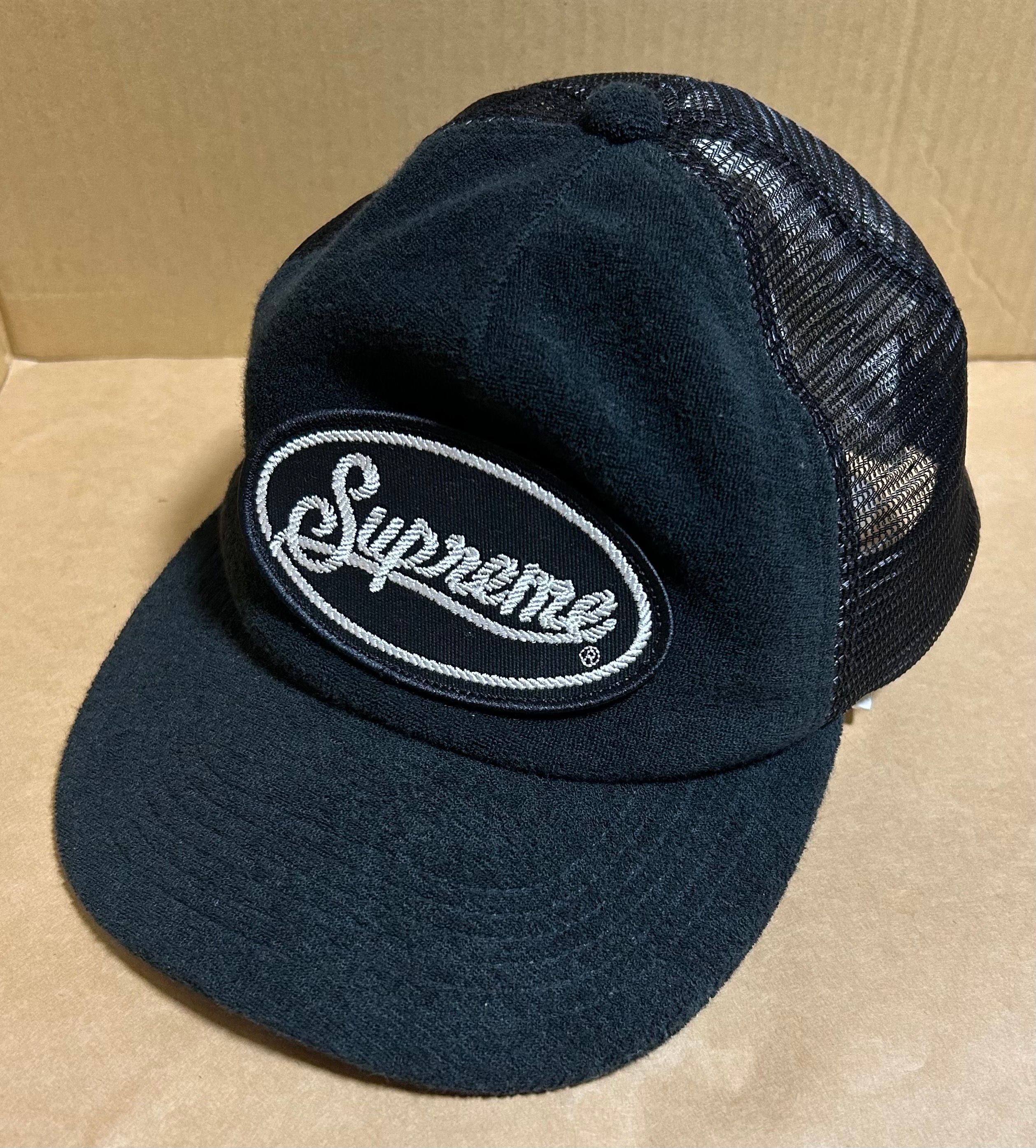Supreme Terry Mesh Back 5-Panel "Black"