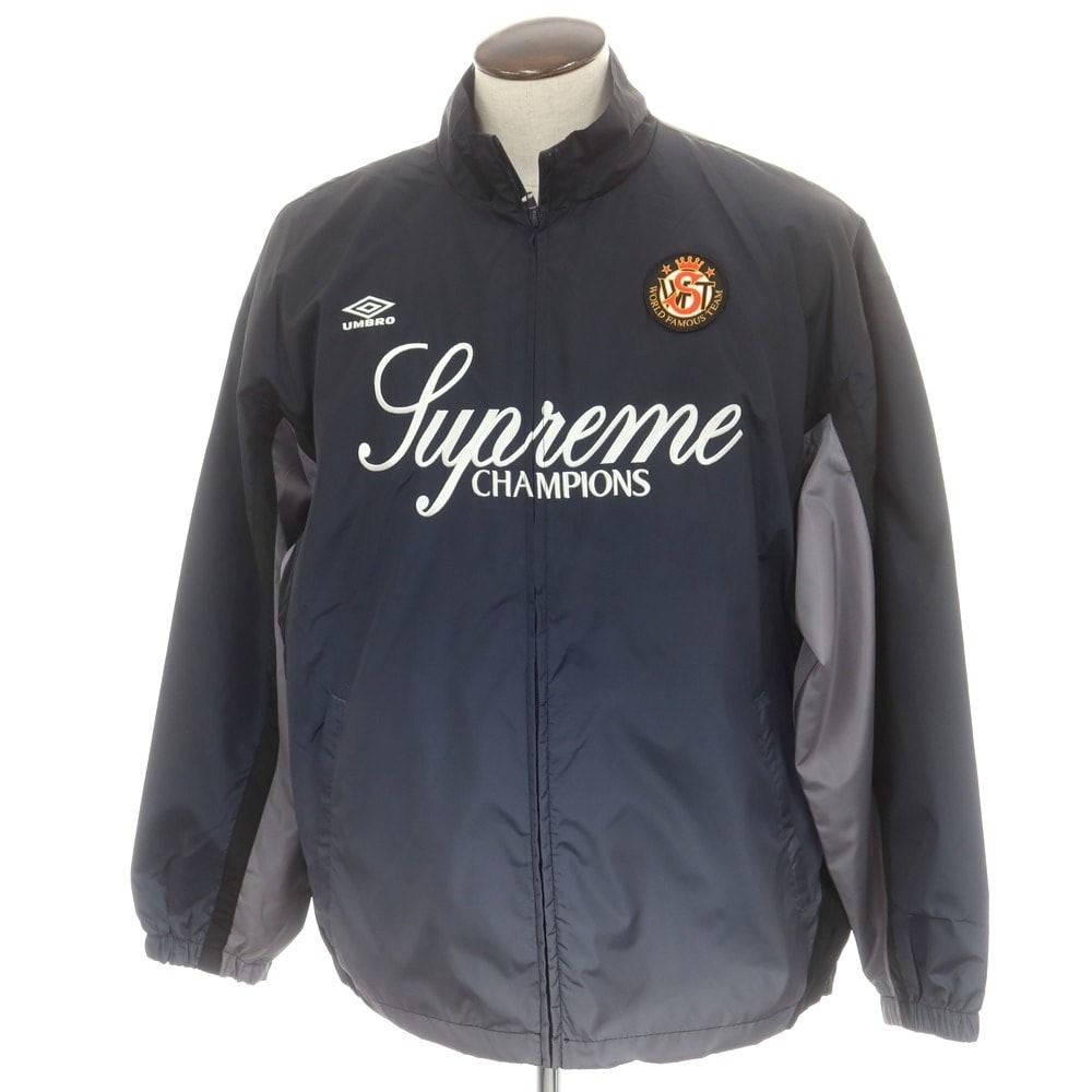 【中古】シュプリーム Supreme × Umbro 2025年秋冬 Gradient Track Jacket トラックジャケット ブラック【サイズGB:L】【メンズ】