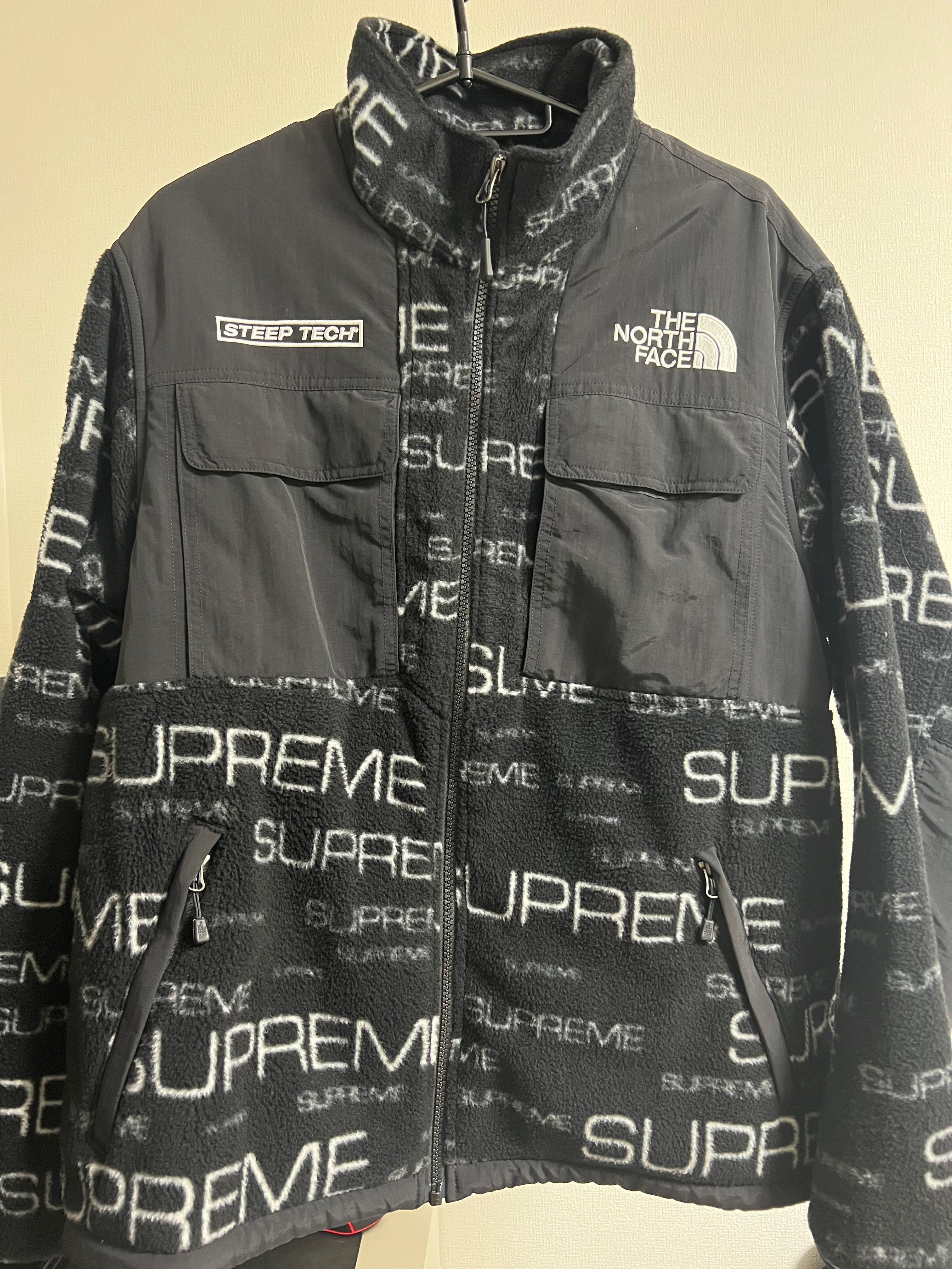 Supreme x The North Face Steep Tech Fleece Jacket "Black"