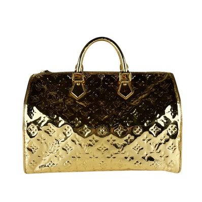 ルイ ヴィトン LOUIS VUITTON ハンドバッグ モノグラム ミロワール スピーディ35/モノグラム ミロワール ドレ ユニセックス M95272【中古】 z10310