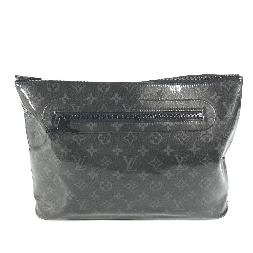 ルイヴィトン LOUIS VUITTON ポシェット・コスモス M63373 モノグラムエクリプスグレーズ 日本 東京 新宿伊勢丹限定 カバン ポーチ クラッチバッグ ビニール ブラック