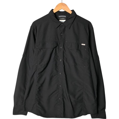 古着 コロンビア Columbia OMNI-SHIELD SUN PROTECTION 長袖 フィッシングシャツ メンズL相当/eaa580702