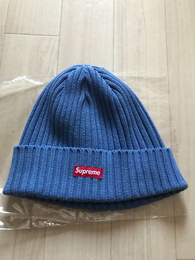 Supreme SS21 Overdyed Beanie "Blue"(21SS)