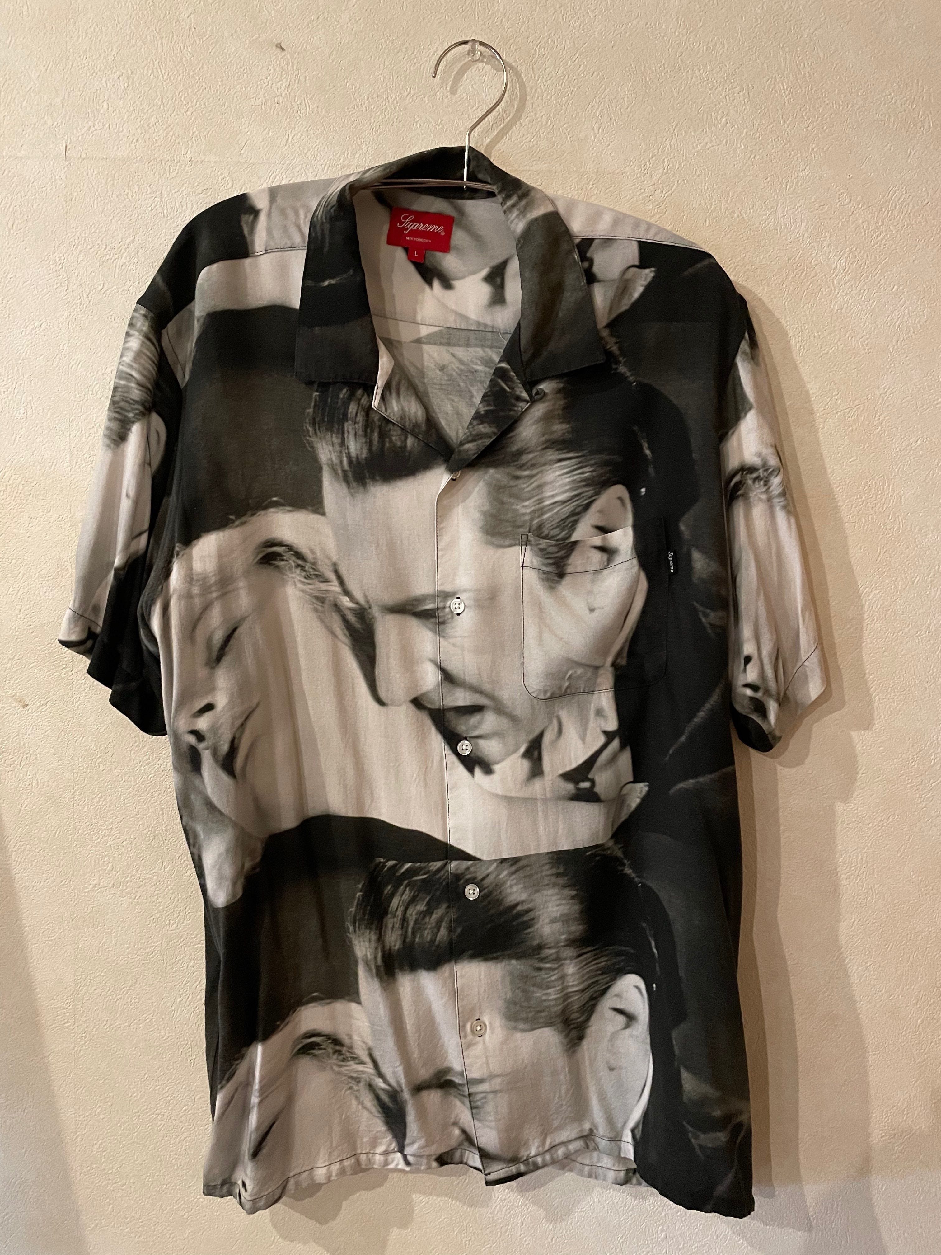 Supreme Bela Lugosi Rayon S/S Shirt "White"