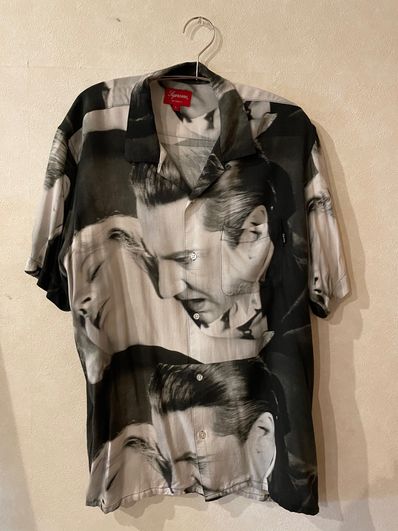 Supreme Bela Lugosi Rayon S/S Shirt "White"