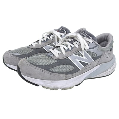 ニューバランス レザー スニーカー シューズ メンズ グレー 28cm M990GL6 10(US)