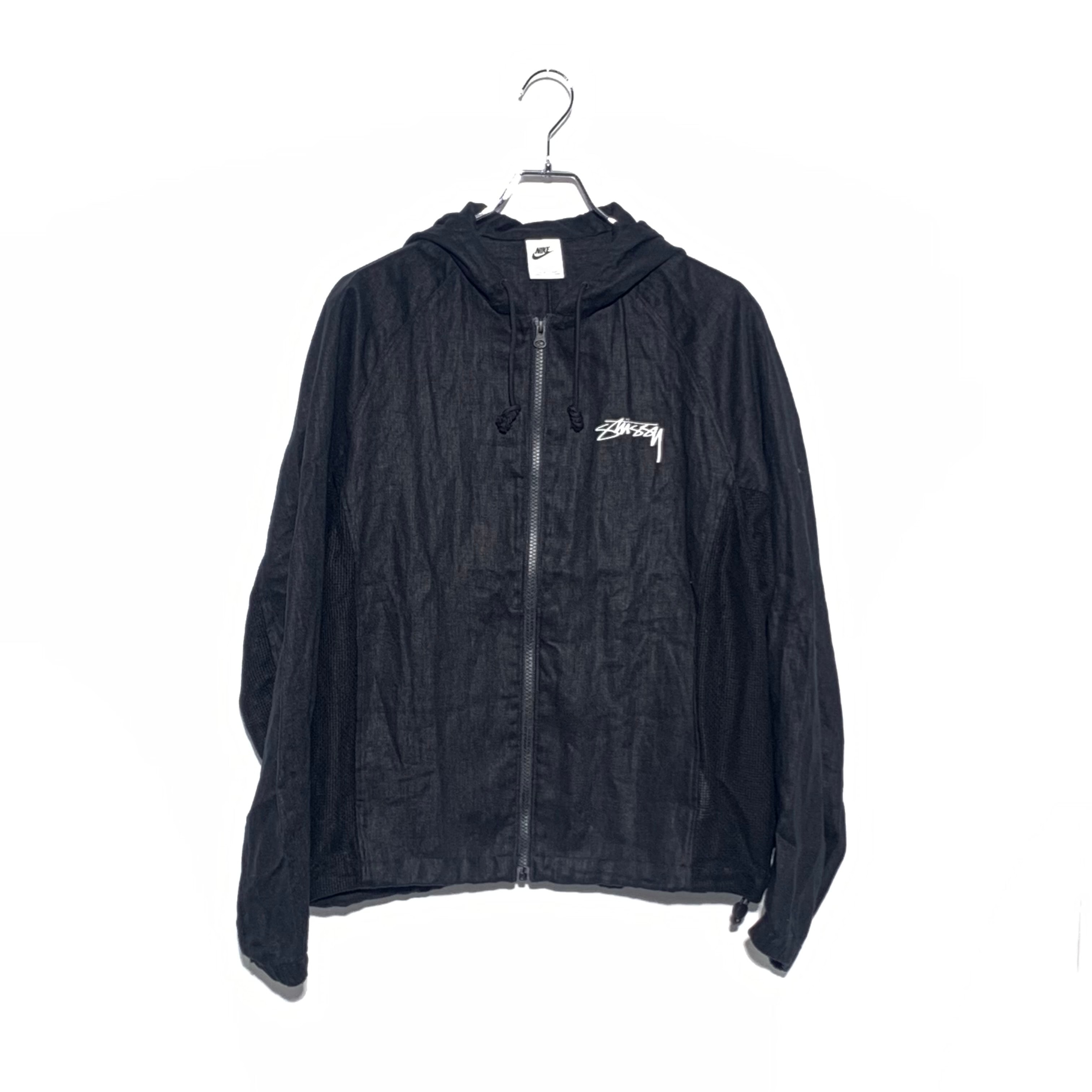Stussy x Nike U NRG Linen Jacket Hoodie (US Size) "Black" FZ5751-010