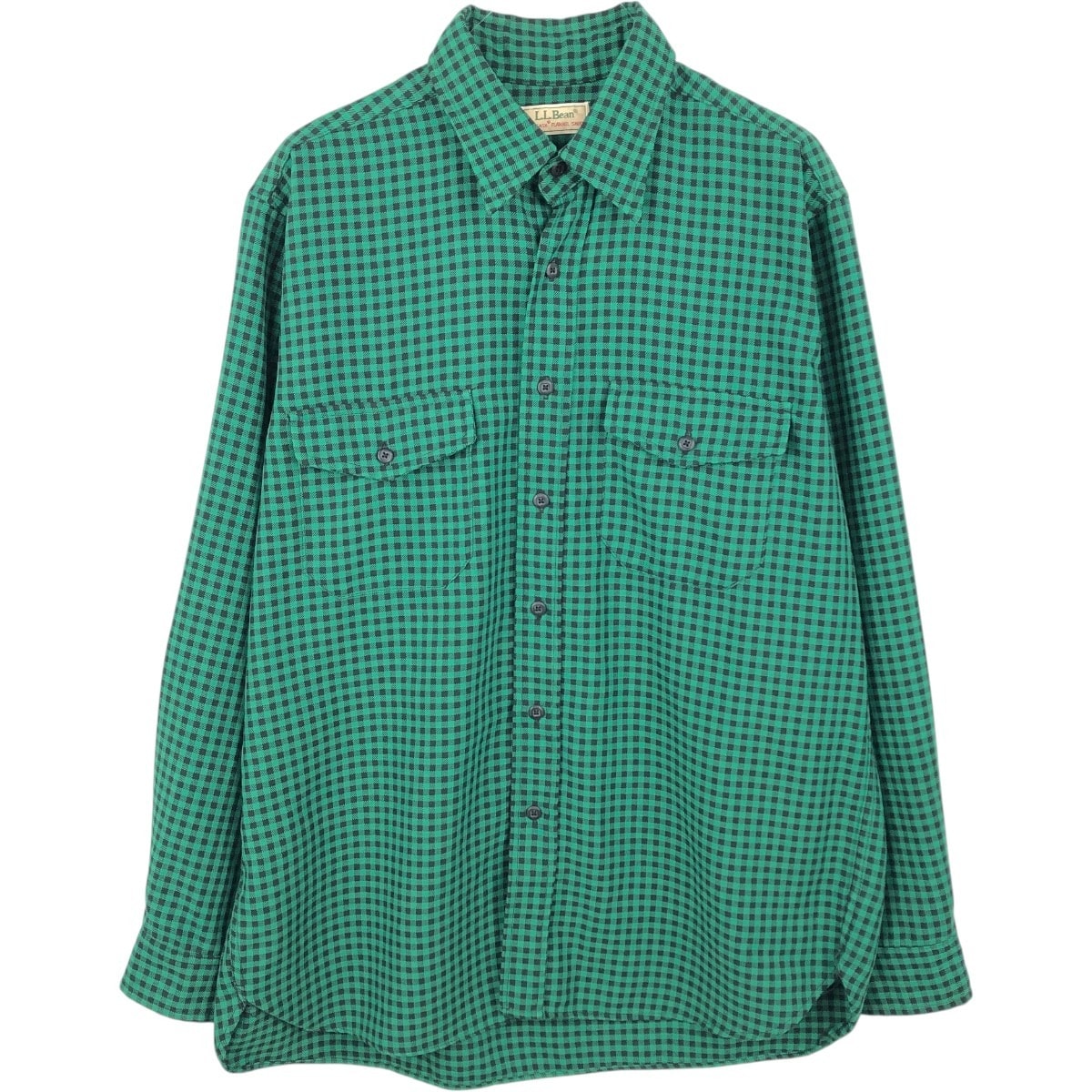 古着 80~90年代 エルエルビーン L.L.Bean 長袖 フランネルチェックシャツ メンズXL相当 ヴィンテージ/eaa662110