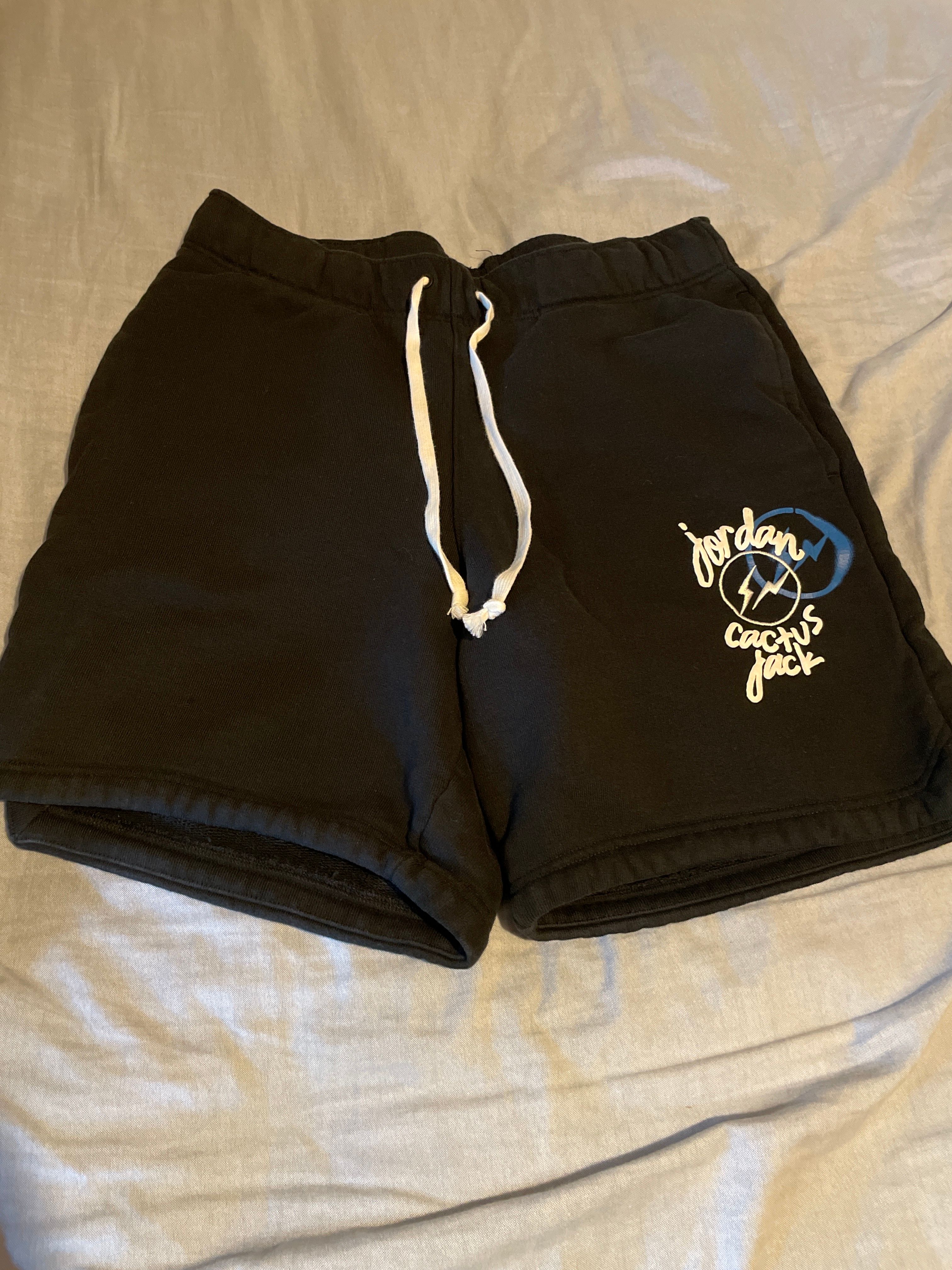 Air Jordan Travis Scott Fragment Shorts "Black" DJ0617-010 / DJ0618-010