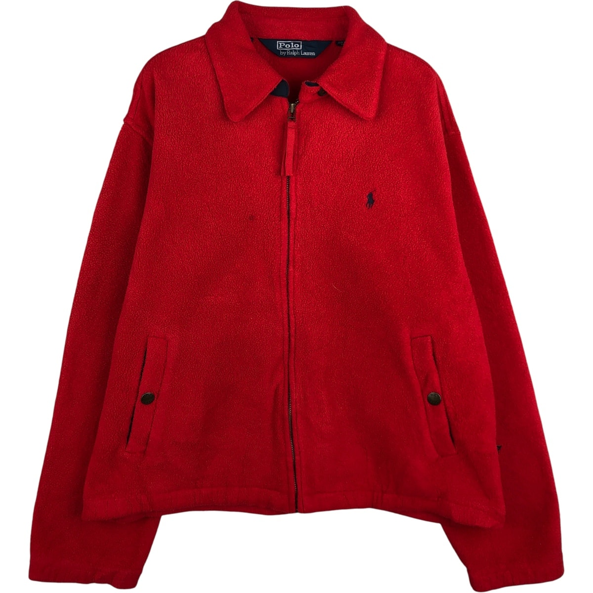 古着 ラルフローレン Ralph Lauren POLO by Ralph Lauren スイングトップタイプ フリースジャケット メンズM相当/eaa616883