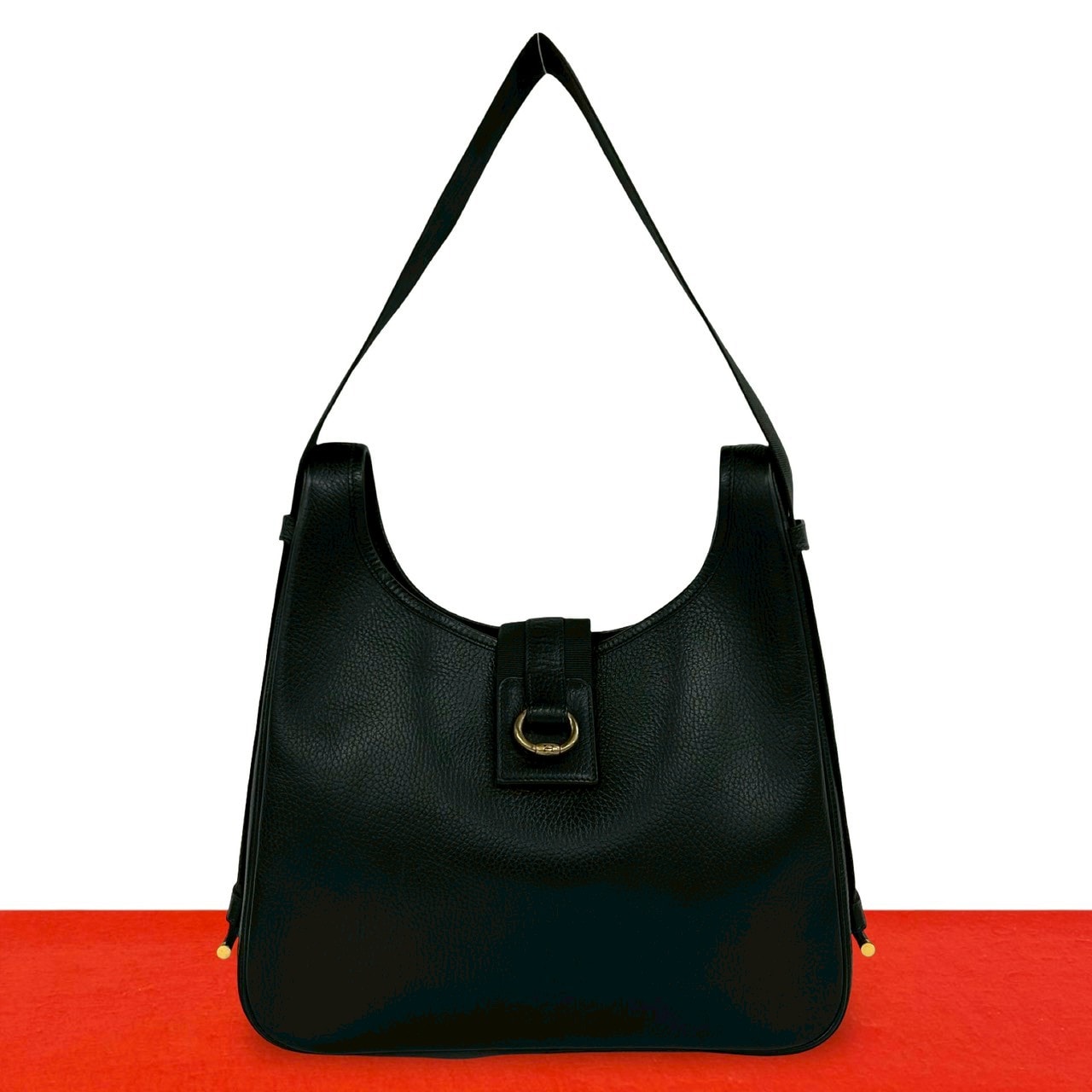 HERMES エルメス サコ トリヨンクレマンス ショルダーバッグ ブラック
 32988