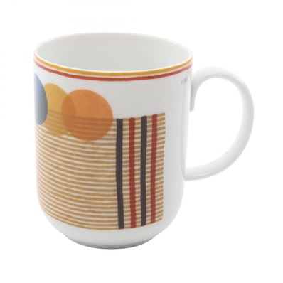 エルメス HERMES ソーエルメス マグカップ 食器 アクセサリー 陶器 ホワイト レディース ホワイト系 / マルチカラー 【中古】