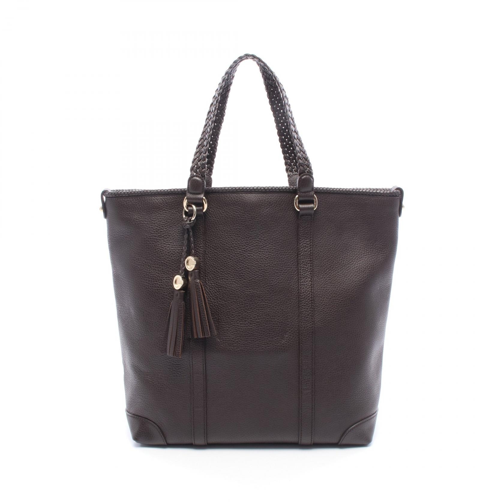グッチ GUCCI マラケシュ トートバッグ バッグ レザー レディース ブラウン系 336660 【中古】