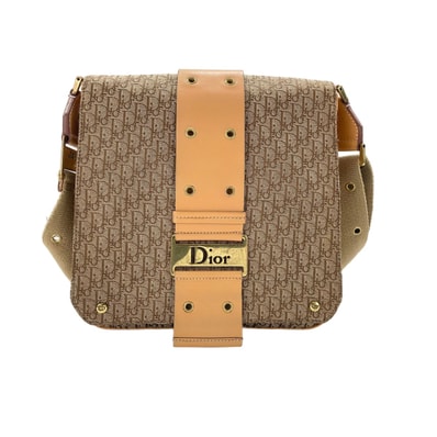 ディオール Dior キャンバス ストリートシック ショルダーバッグ【中古】