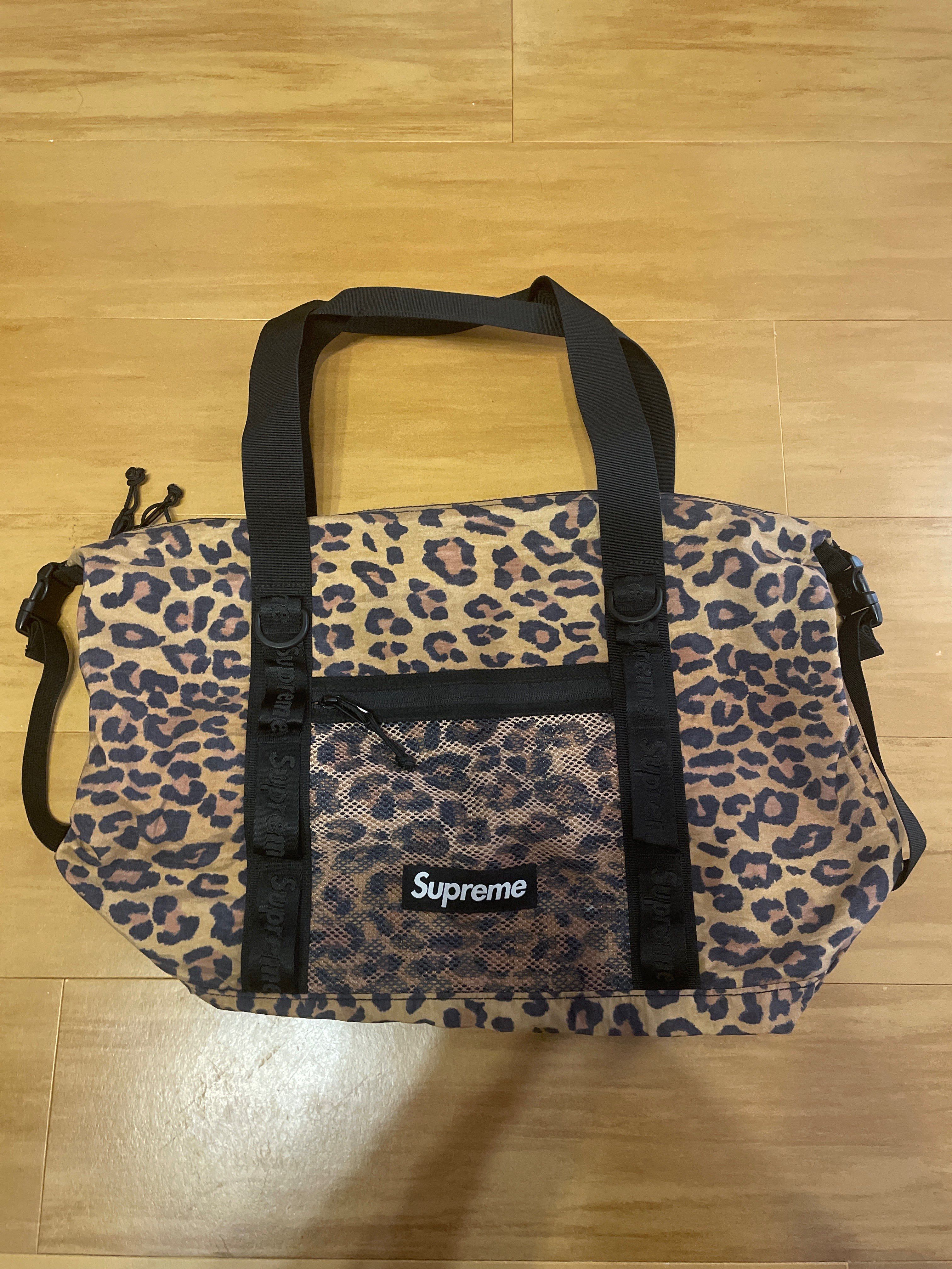 Supreme Zip Tote 25L "Leopard" (20FW)