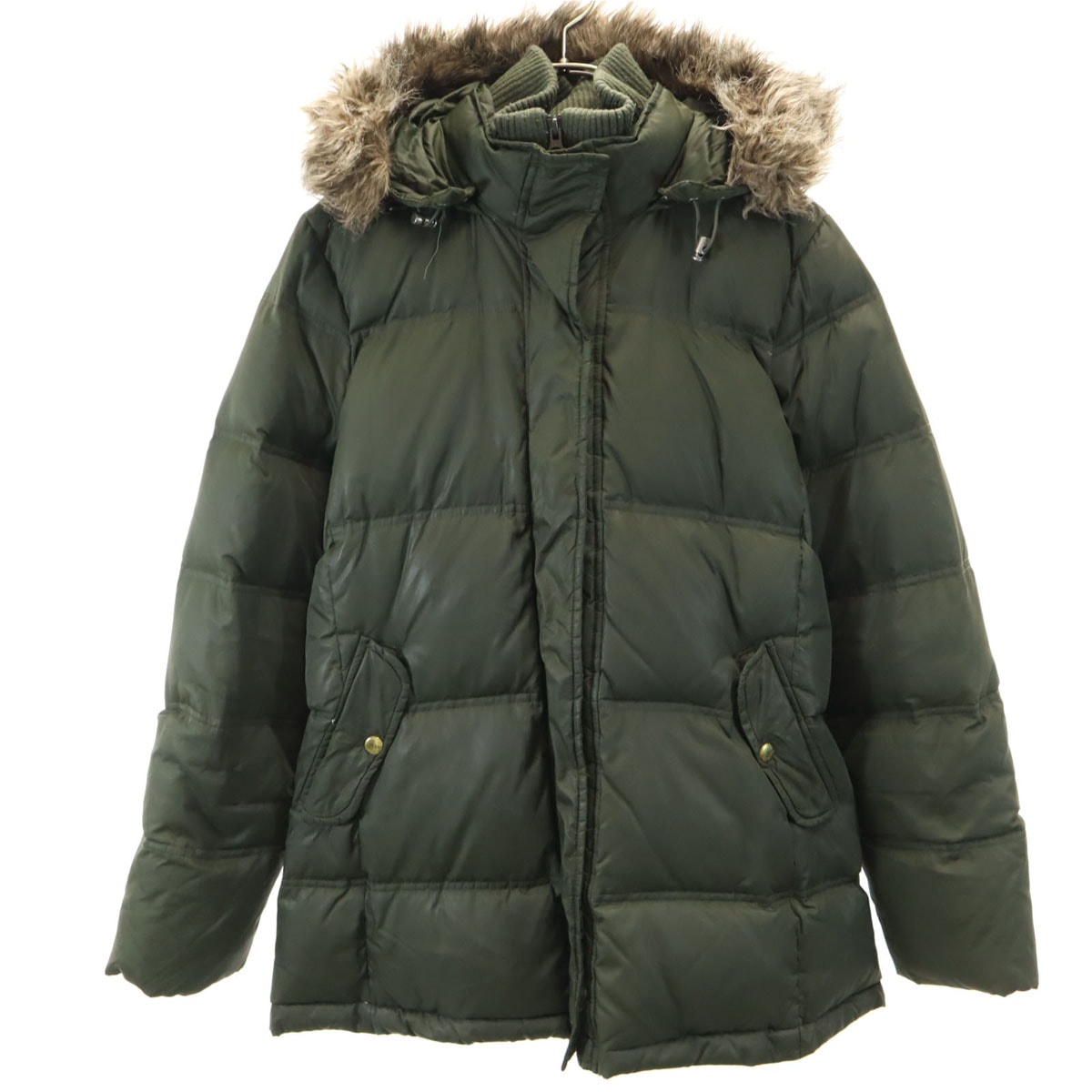 GAP ギャップ ダウンジャケット L カーキ