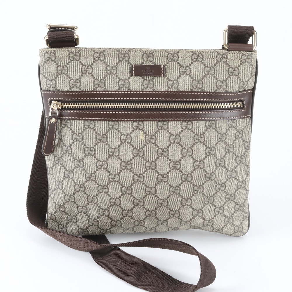 ■美品 グッチ GGスプリーム 295257 ショルダーバッグ